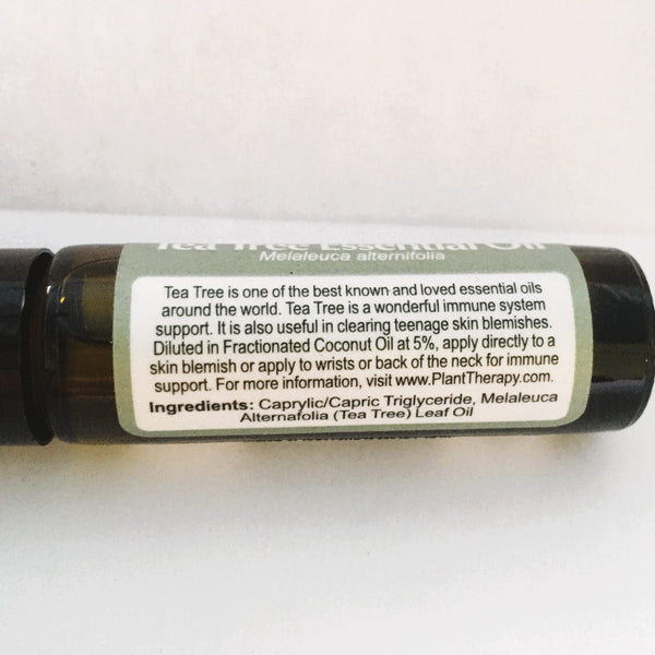 Plant Therapy Tea Tree Essential Oil Blend Roll-On