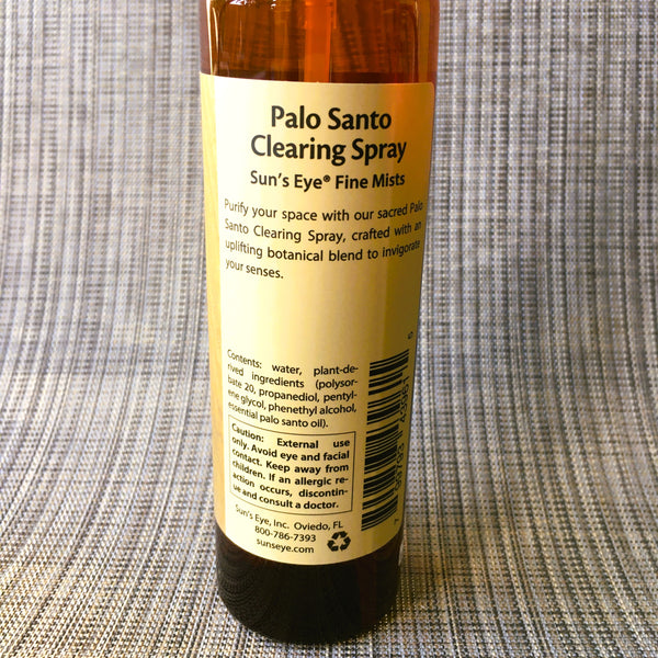 Sun's Eye Palo Santo Aromatic Mist Large