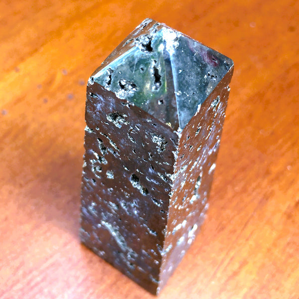 Pyrite Crystal Obelisk Point