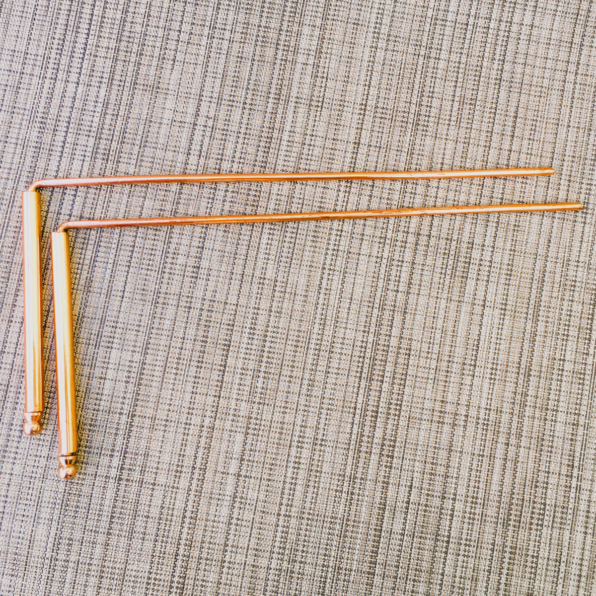 Copper Dowsing or Divining Rods 2 pieces L shape with case – Five ...