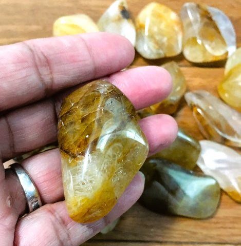 Golden Healer Quartz - Tumbled Large