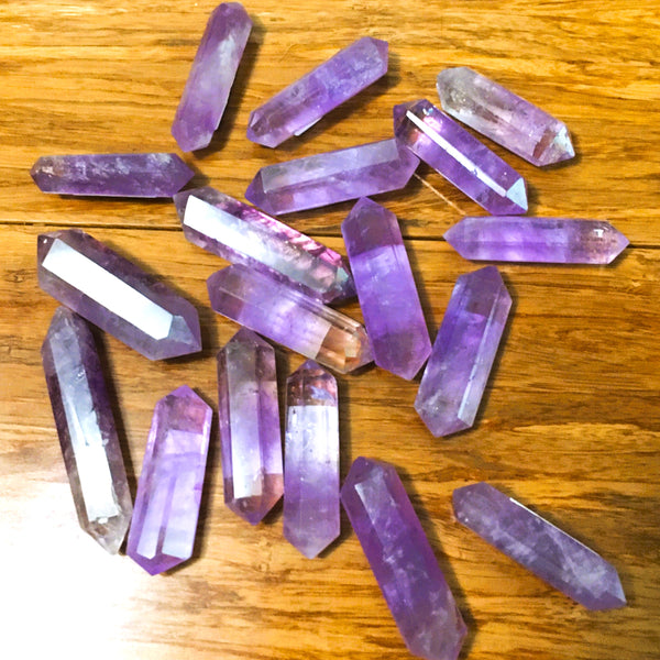 Double terminated Amethyst