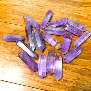 Double terminated Amethyst