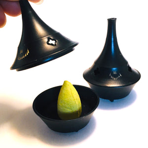 Mini Black Metal  Incense Cone Burner