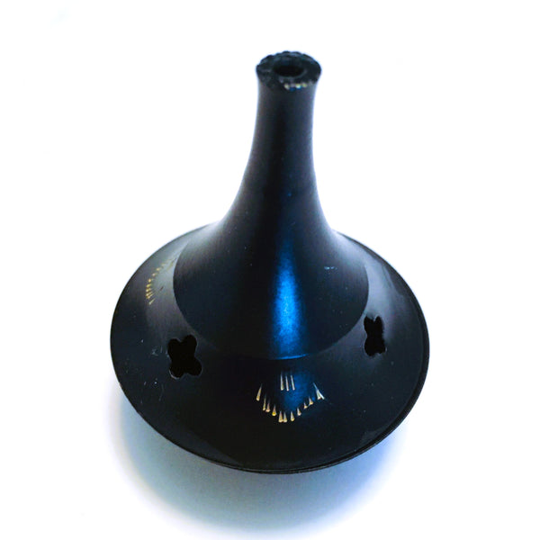 Mini Black Metal  Incense Cone Burner