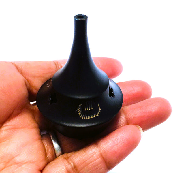 Mini Black Metal  Incense Cone Burner