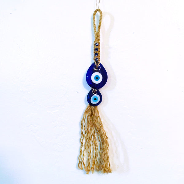 Evil Eye Glass Protection Amulet Charm Home decor wall hanging