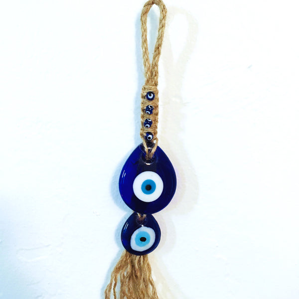 Evil Eye Glass Protection Amulet Charm Home decor wall hanging