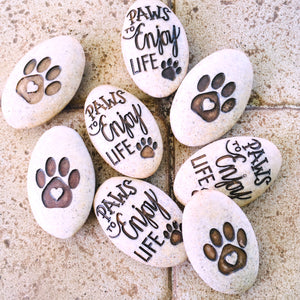 Paws To Enjoy Life Pawsitive Stone