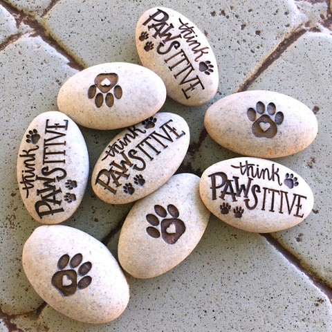 Think Pawsitive Stone