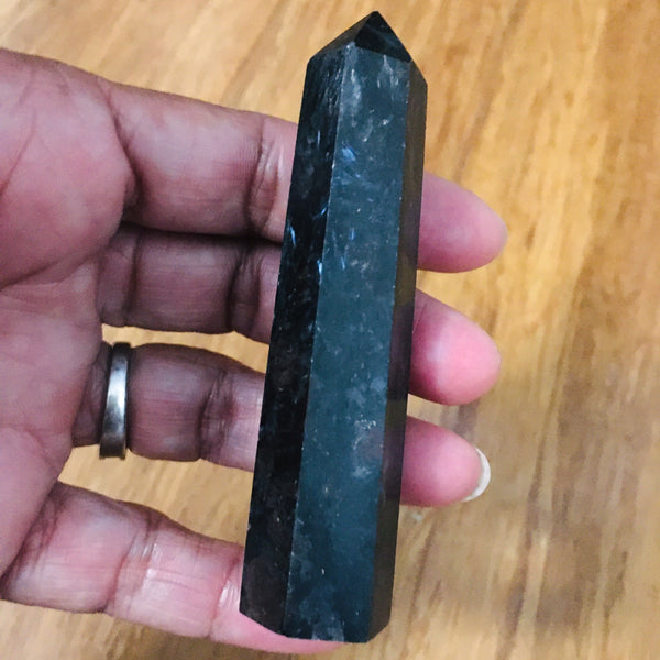 Astrophyllite Point hexagonal obelisk