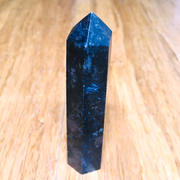 Astrophyllite Point hexagonal obelisk