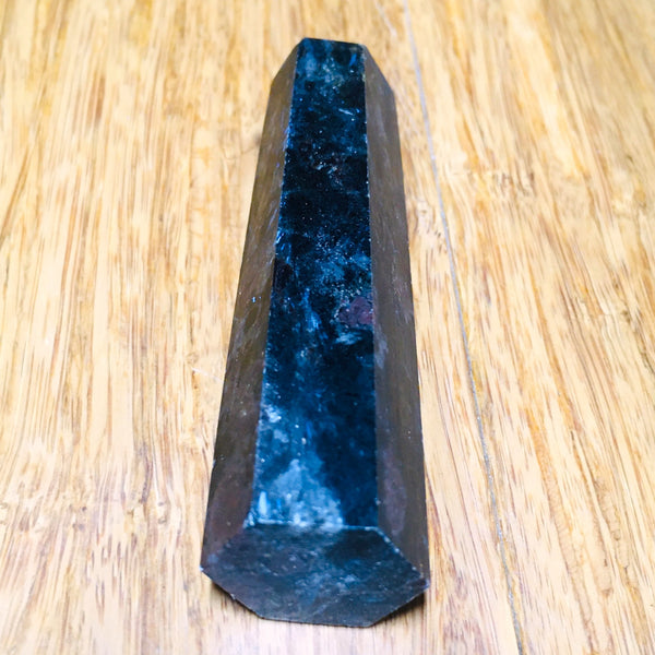 Astrophyllite Point hexagonal obelisk