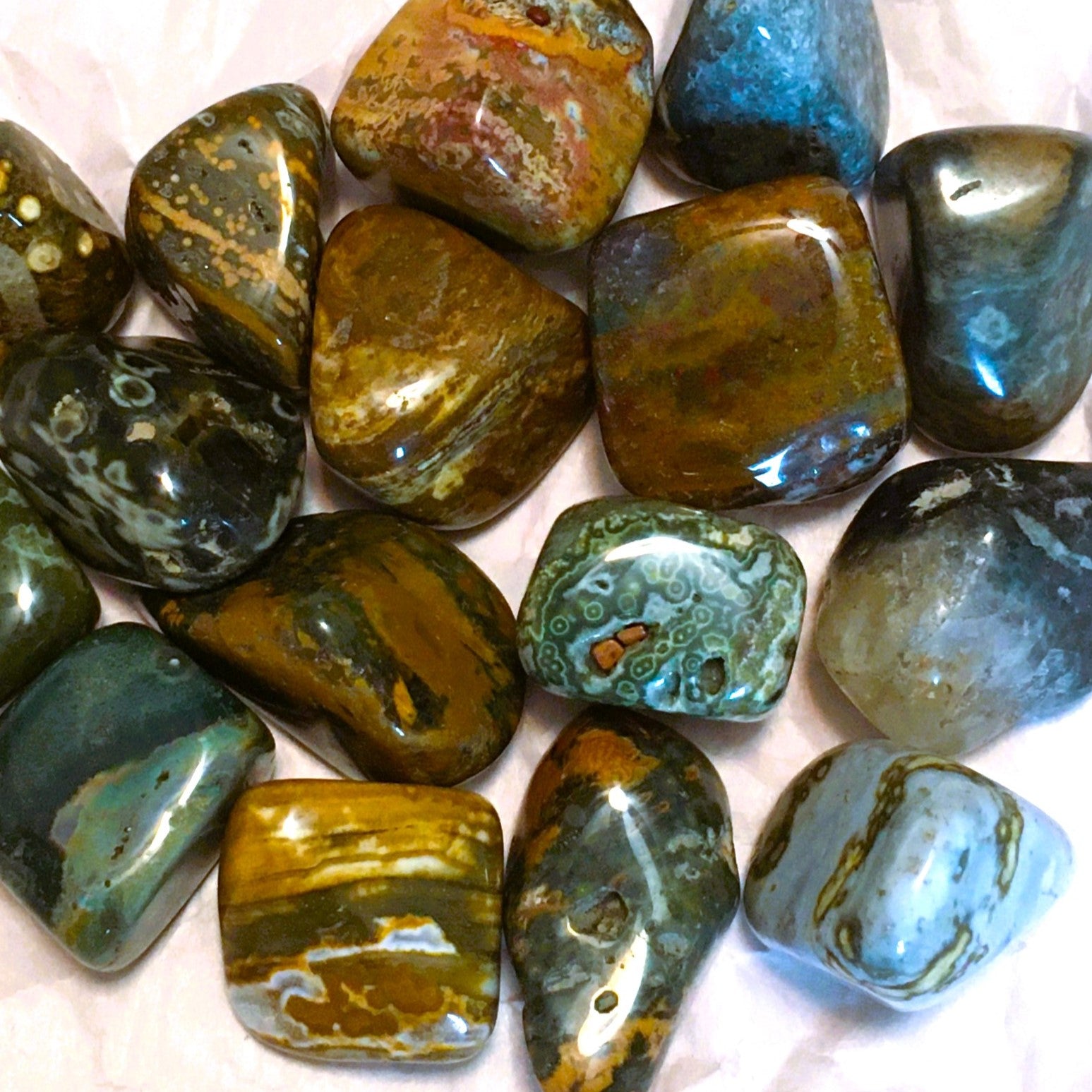 Ocean Jasper Tumbled
