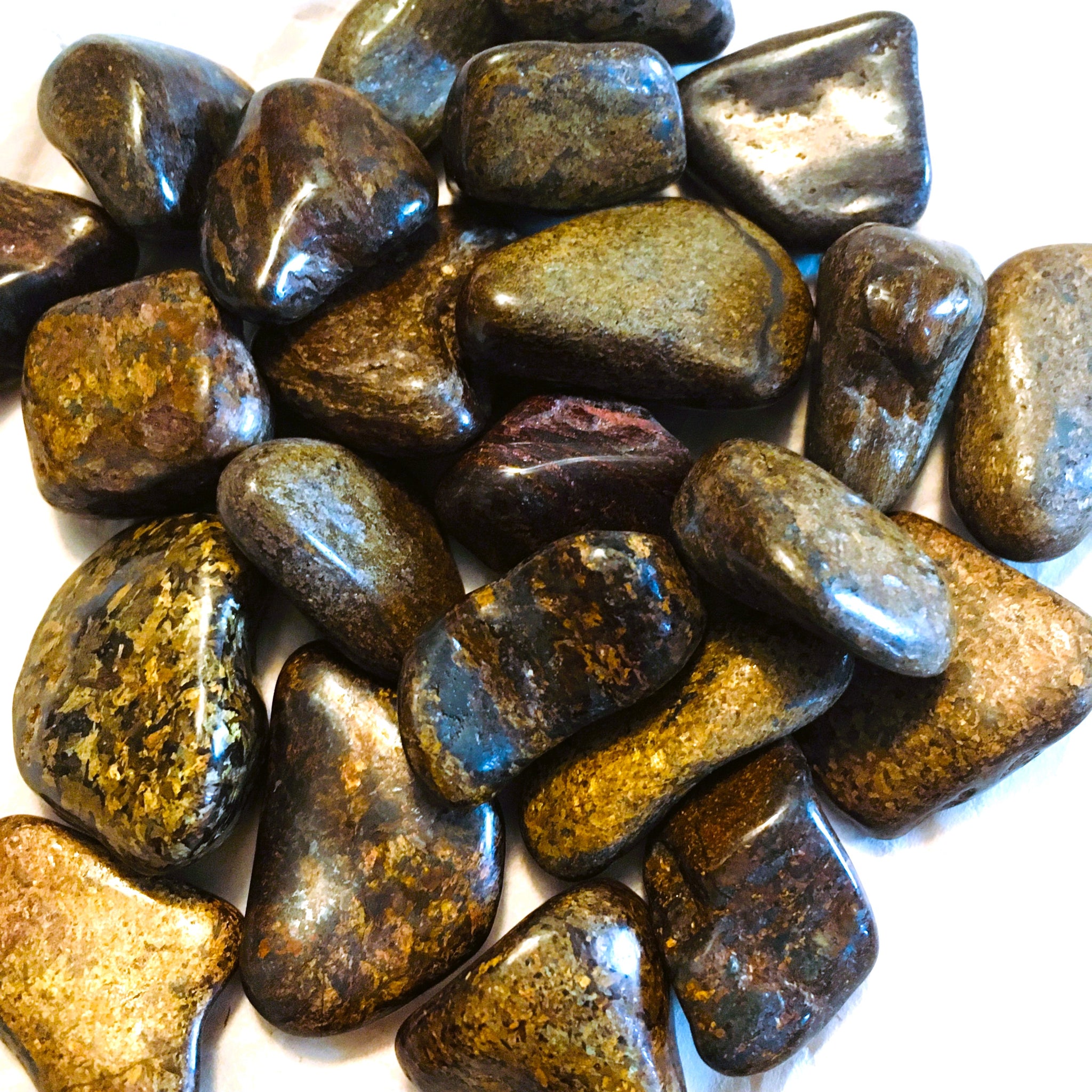 Bronzite Tumbled