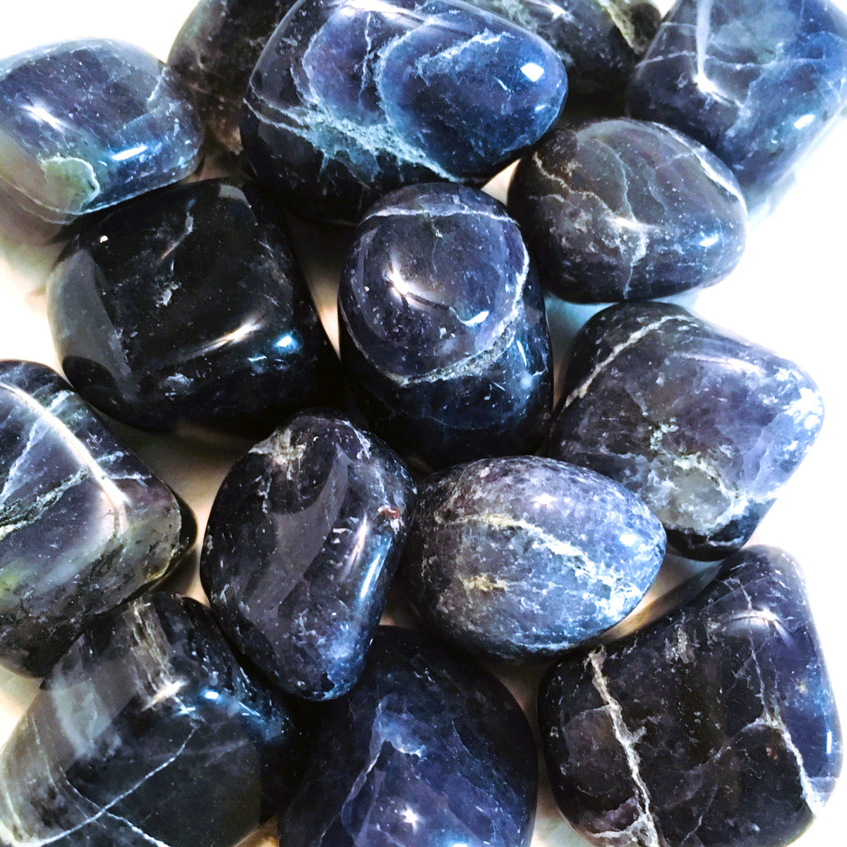 Iolite Element Iolite Tumbled – Five Sisters Crystals
