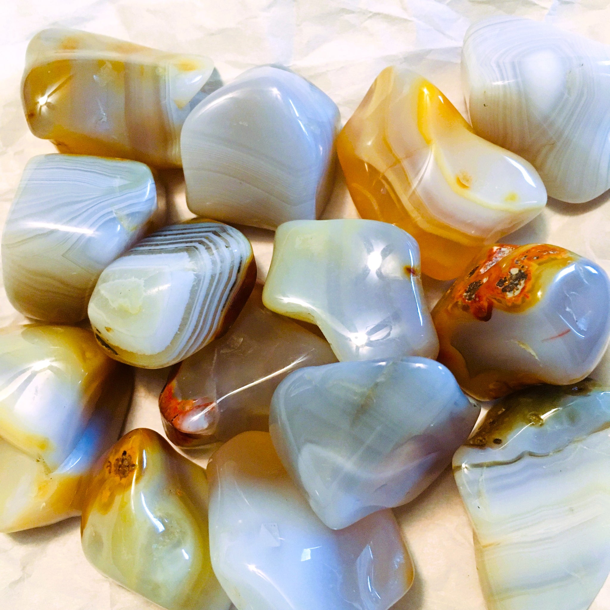Agate Tumbled