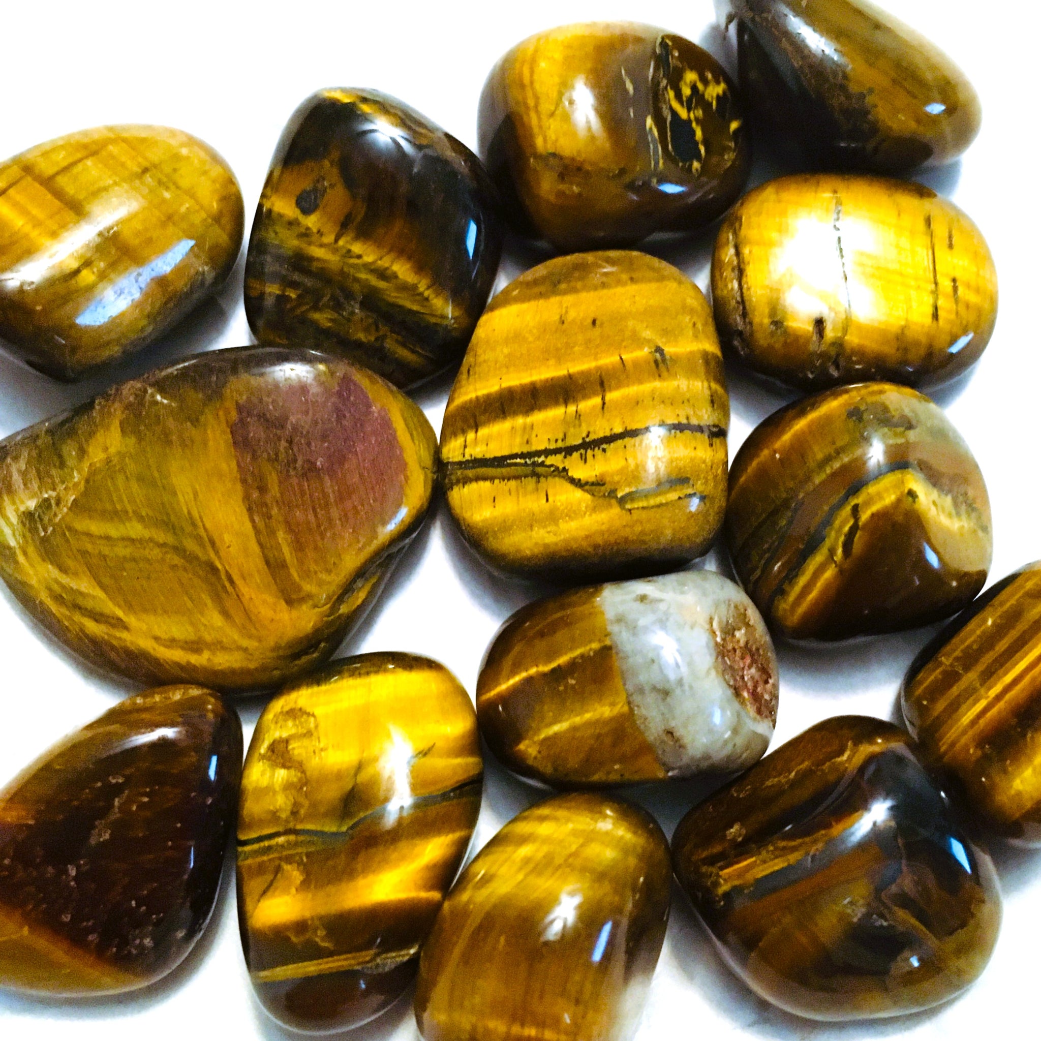 Tiger Eye Tumbled