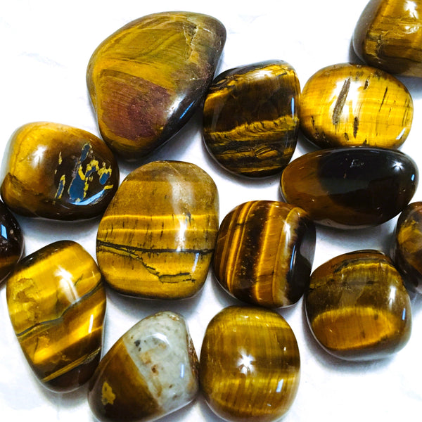 Tiger Eye Tumbled
