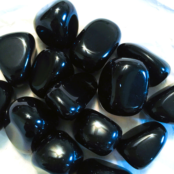 Black Obsidian Tumbled