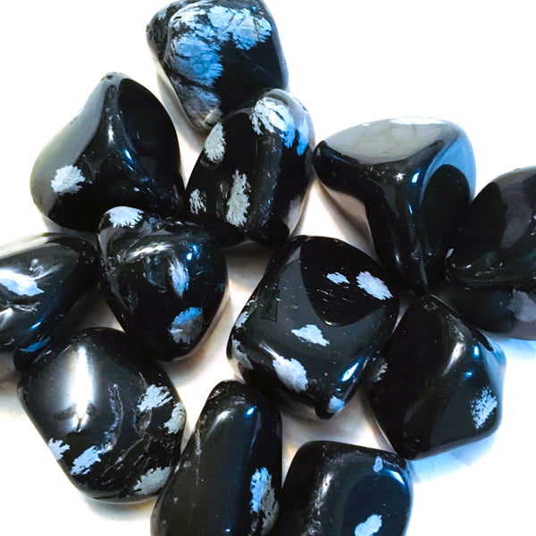 Snowflake Obsidian Tumbled