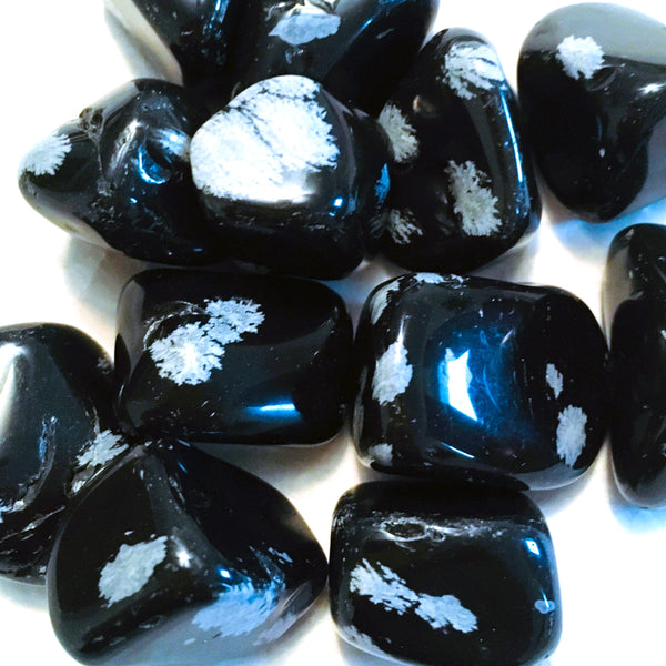 Snowflake Obsidian Tumbled