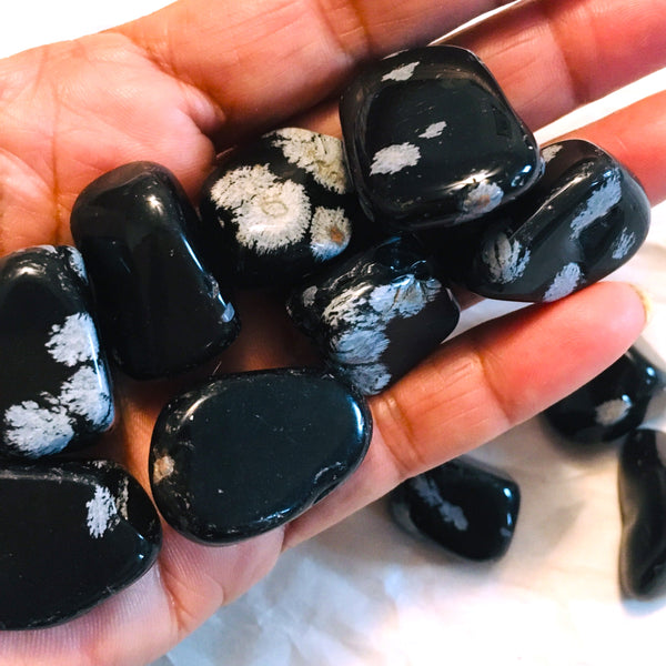 Snowflake Obsidian Tumbled
