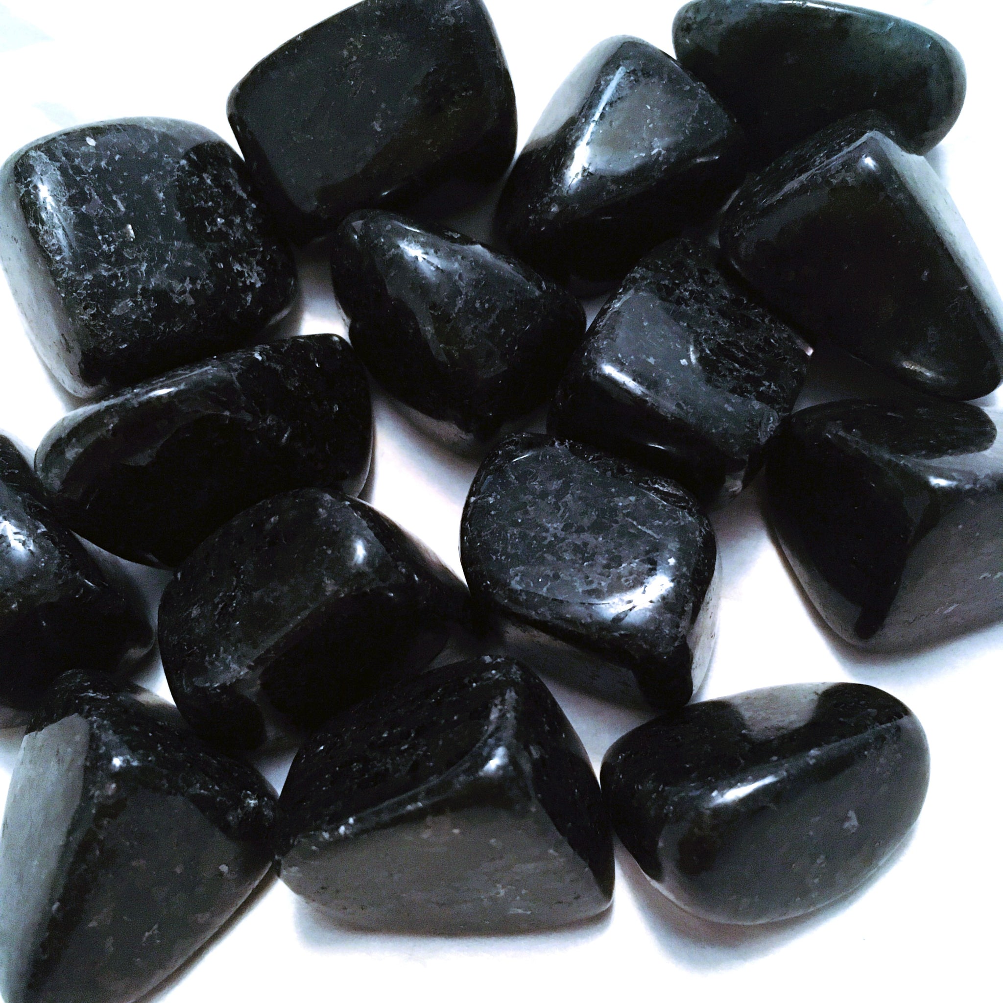 Nuummite Tumbled