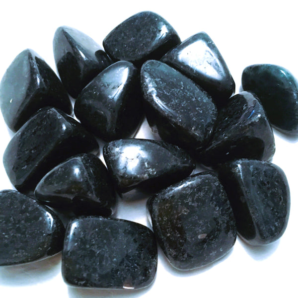 Nuummite Tumbled
