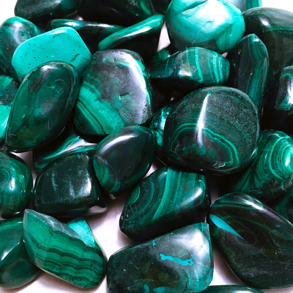 Malachite Tumbled