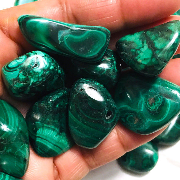Malachite Tumbled
