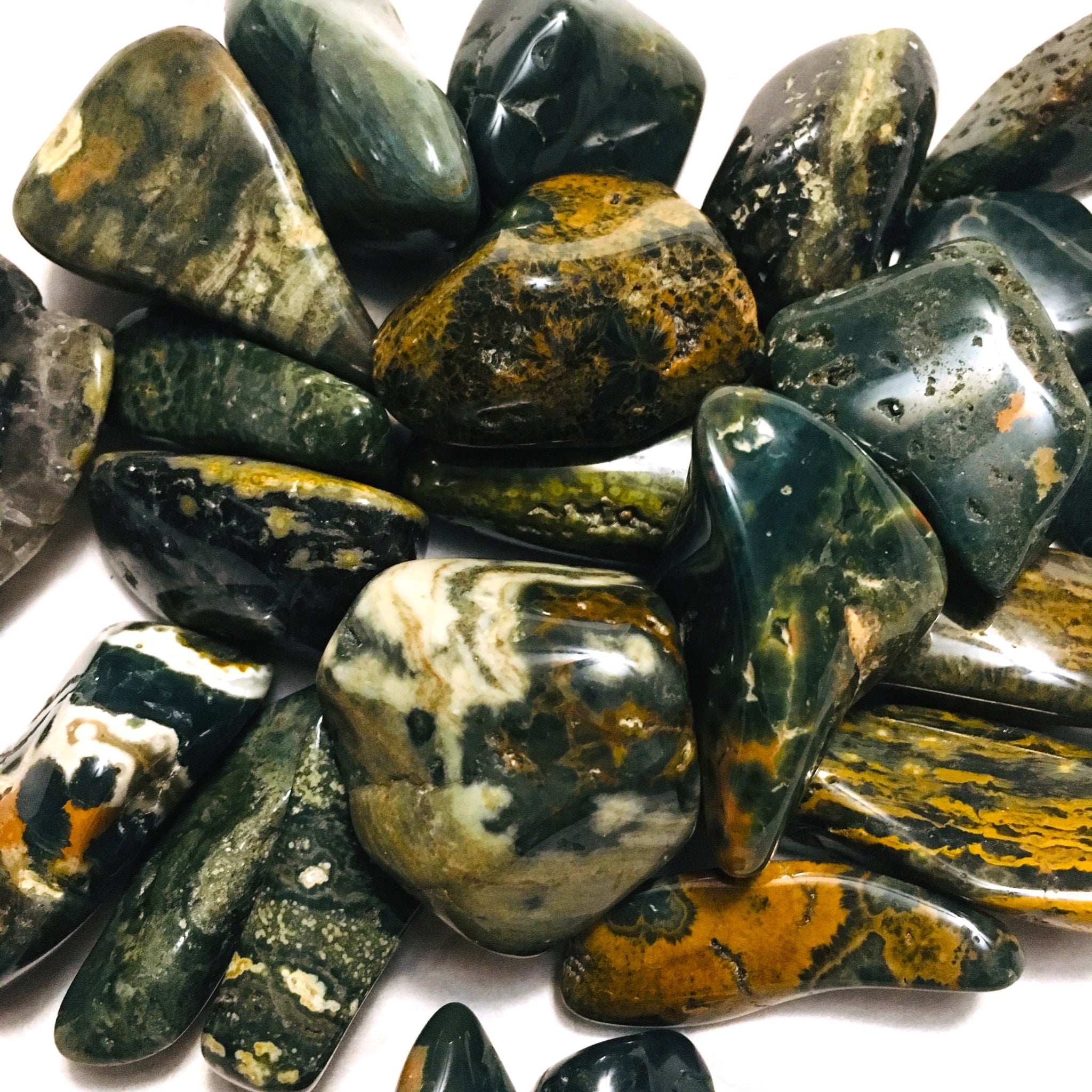 Ocean Agate Tumbled