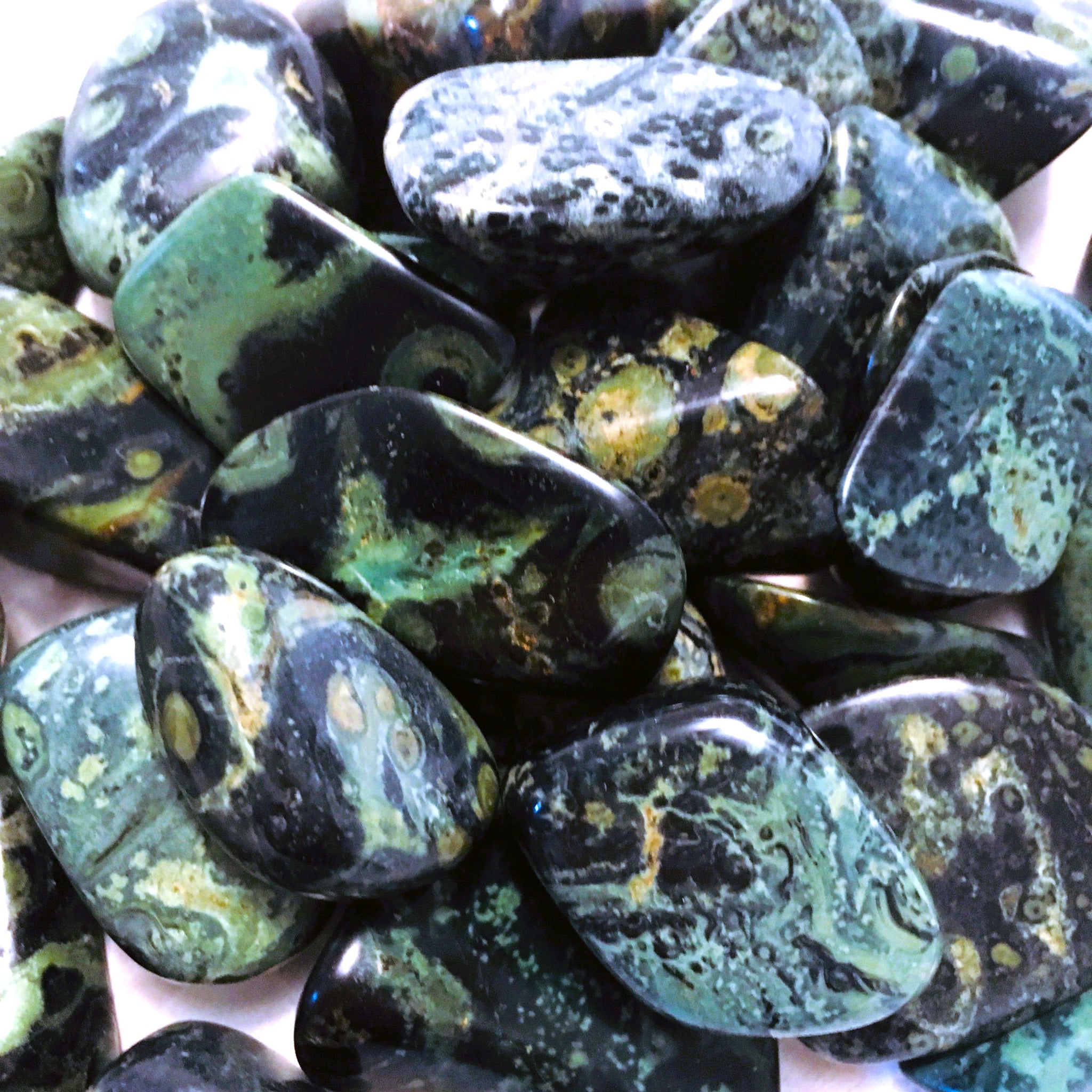 Kambaba Jasper Tumbled