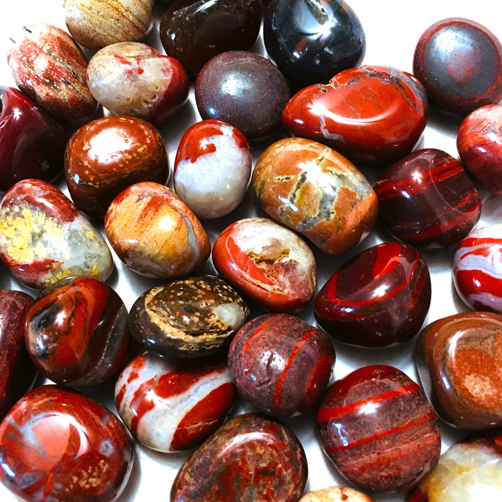 Brecciated Jasper Tumbled