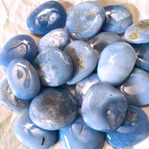 Blue Lace Agate Tumbled