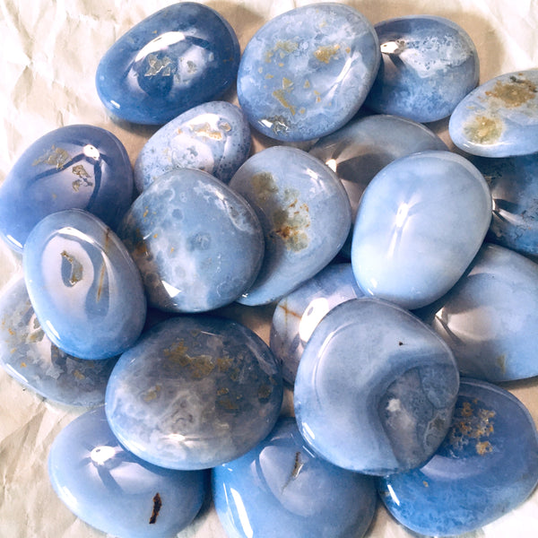 Blue Lace Agate Tumbled