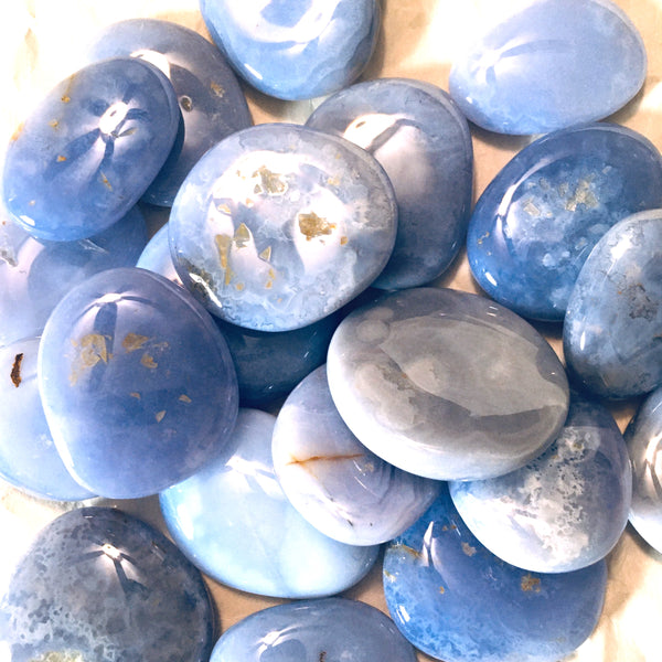 Blue Lace Agate Tumbled