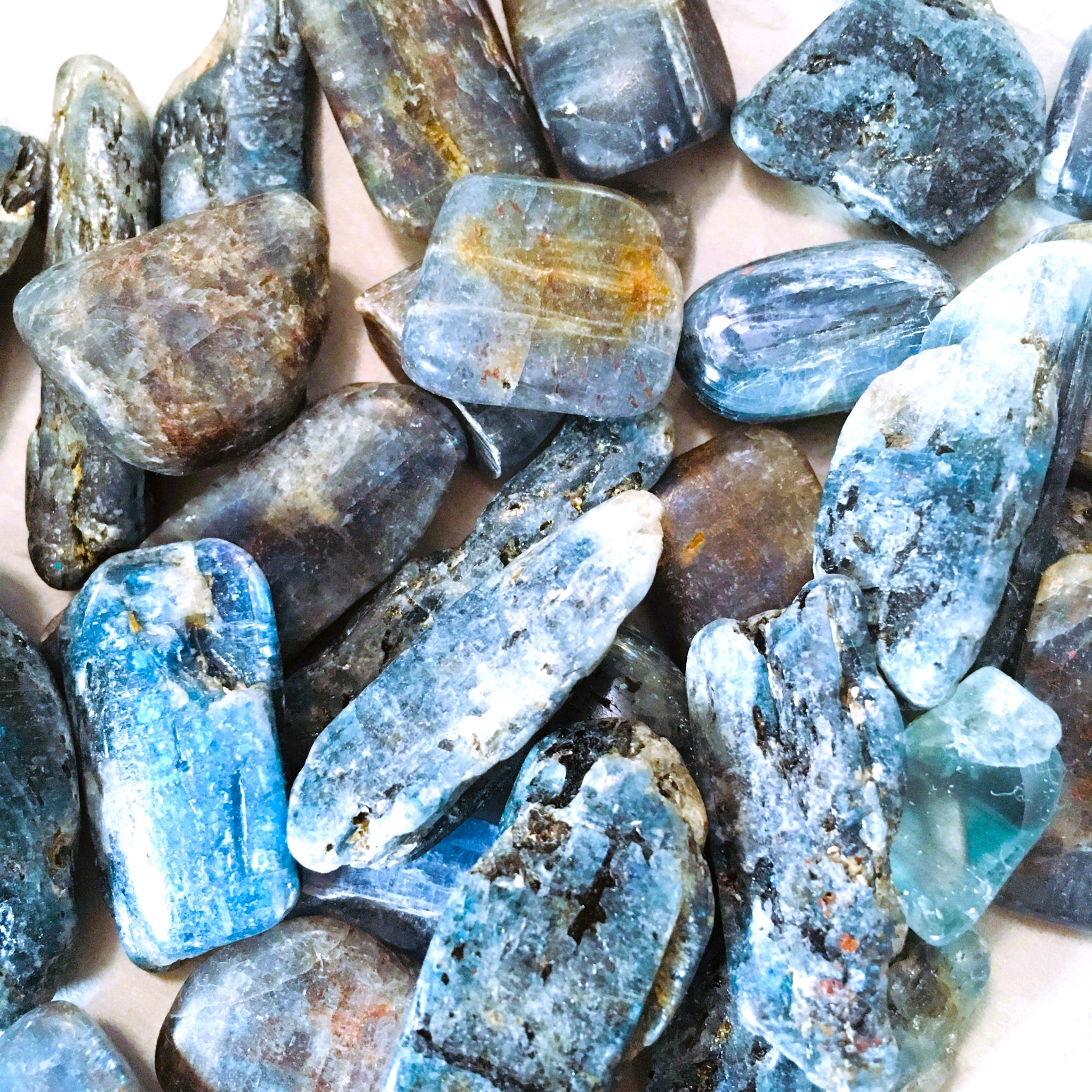 Blue Kyanite Tumbled