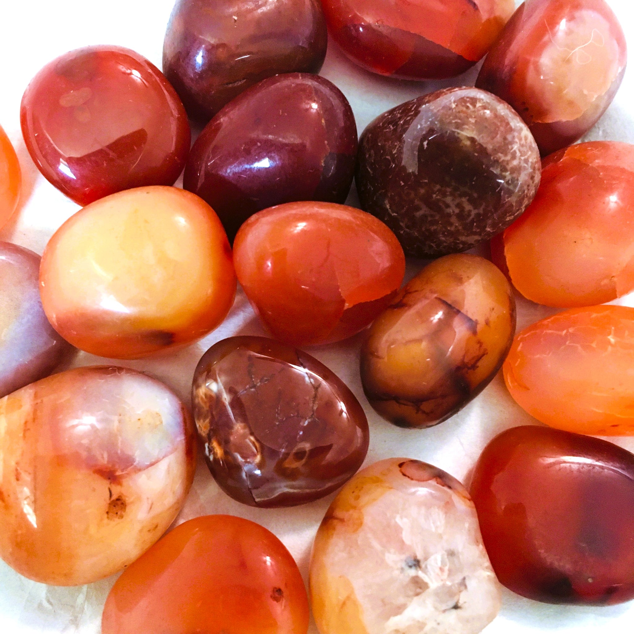 Carnelian Tumbled