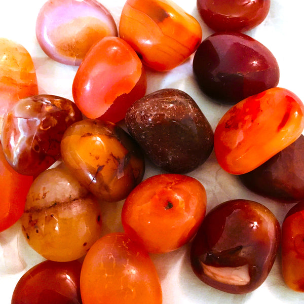 Carnelian Tumbled