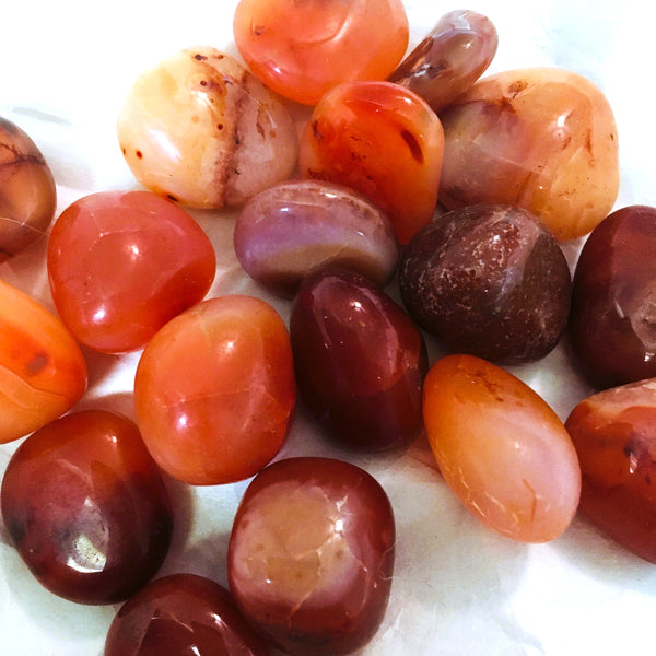 Carnelian Tumbled