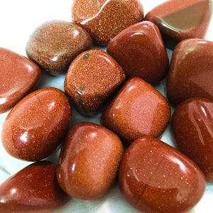 Red Goldstone Tumbled