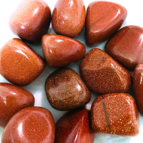 Red Goldstone Tumbled