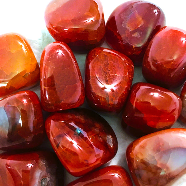 Fire Agate Tumbled
