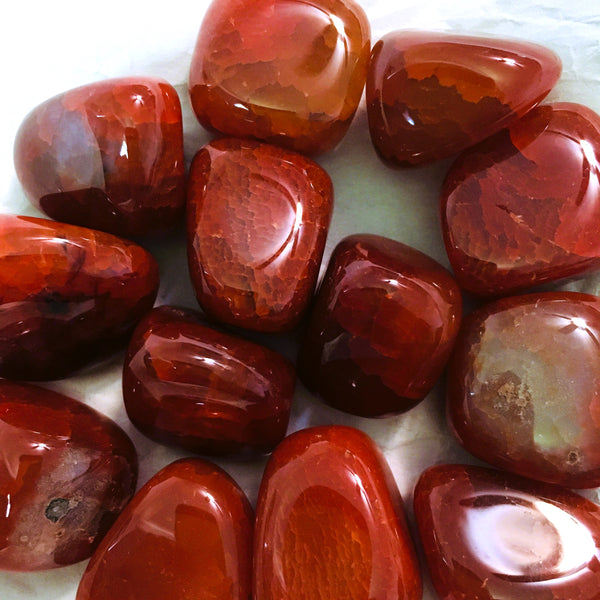 Fire Agate Tumbled