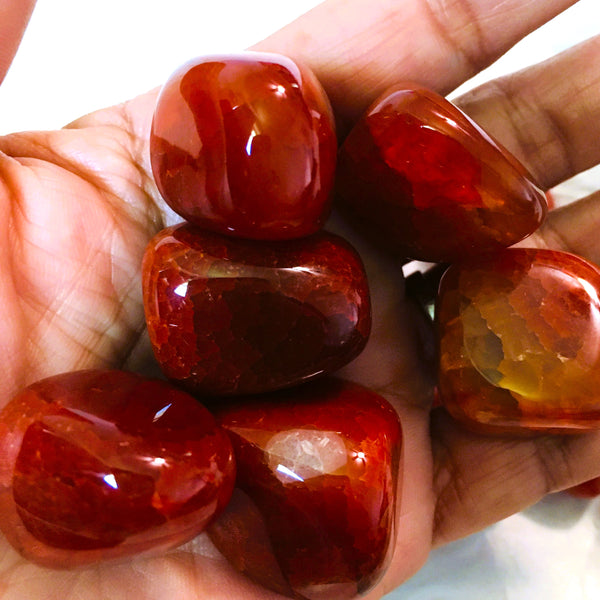 Fire Agate Tumbled