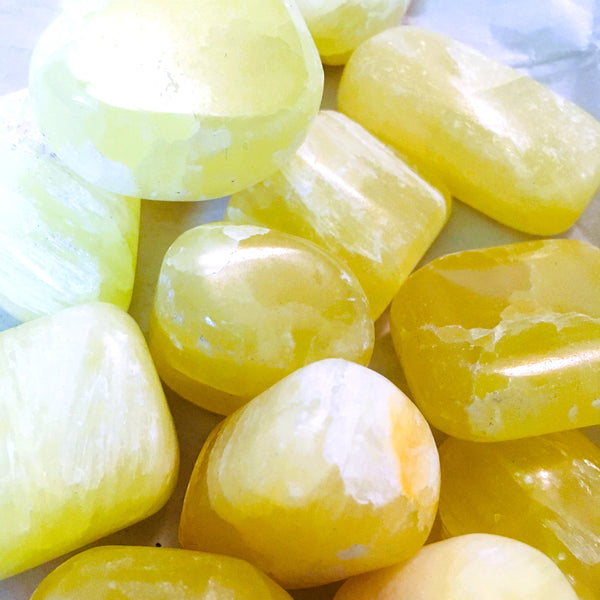Pineapple Calcite Tumbled