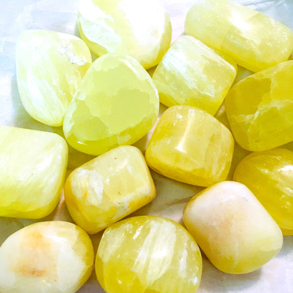 Pineapple Calcite Tumbled