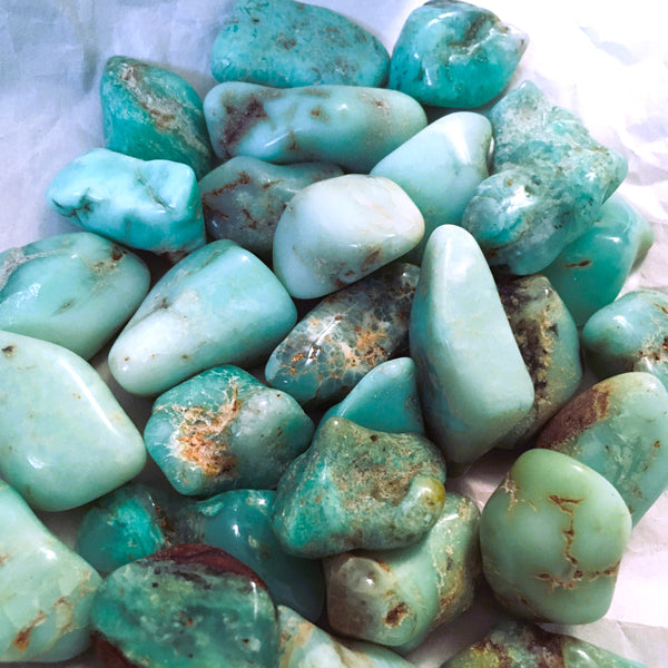 Chysoprase Tumbled