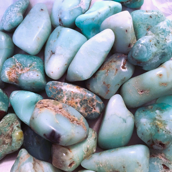 Chysoprase Tumbled